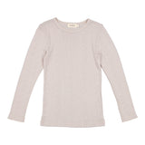 Tamra, Wool Pointelle T-shirt - Soft Dove