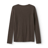 Tamra, Wool Pointelle T-shirt - Terre