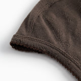 Hoody, Wool Pointelle Hat - Terre