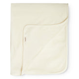 Alida, Wool Pointelle Baby Blanket - Natural