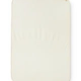 Alida, Wool Pointelle Baby Blanket - Natural