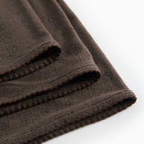 Alida, Wool Pointelle Baby Blanket - Terre