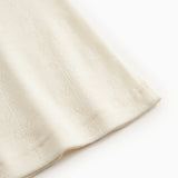 Tevo W, Wool Pointelle Undershirt - Natural