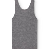 Tevo W, Wool Pointelle Undershirt - Grey Melange