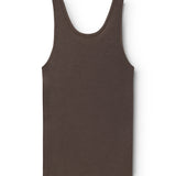 Tevo W, Wool Pointelle Undershirt - Terre