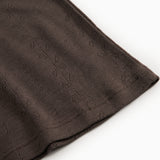 Tevo W, Wool Pointelle Undershirt - Terre