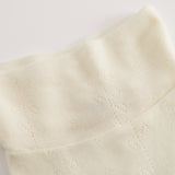 Piva, Wool Pointelle Pants - Natural