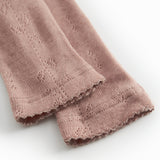 Piva, Wool Pointelle Pants - Burnt Rose
