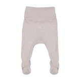 Pixa, Wool Pointelle Trousers - Soft Dove