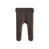 Pixa, Wool Pointelle Trousers - Terre