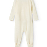 Rubetta, Wool Pointelle Jumpsuit - Natural