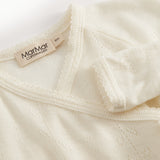 Rubetta, Wool Pointelle Jumpsuit - Natural