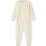 Rubetta, Wool Pointelle Jumpsuit - Natural