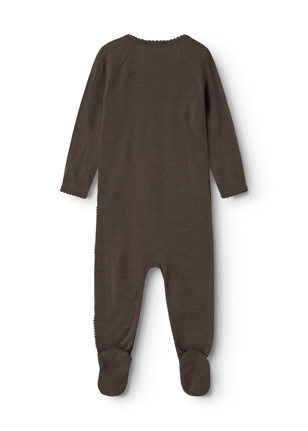 Rubetta, Wool Pointelle Jumpsuit - Terre