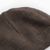 Aiko, Wool Pointelle Hat - Terre