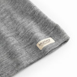 Strap Vest, Wool Pointelle Undershirt - Grey Melange