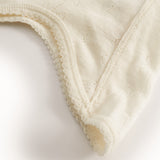 Balaclava, Wool Pointelle Balaclava - Natural