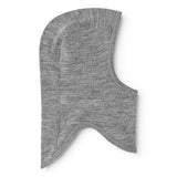 Balaclava, Wool Pointelle Balaclava - Grey Melange