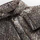 Odetta Jacket, Rain jacket - Brown Leo