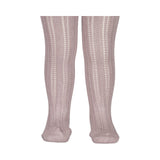 Tights Pointelle, Tights - Airy Purple