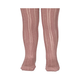 Tights Pointelle, Tights - Dusty Mauve
