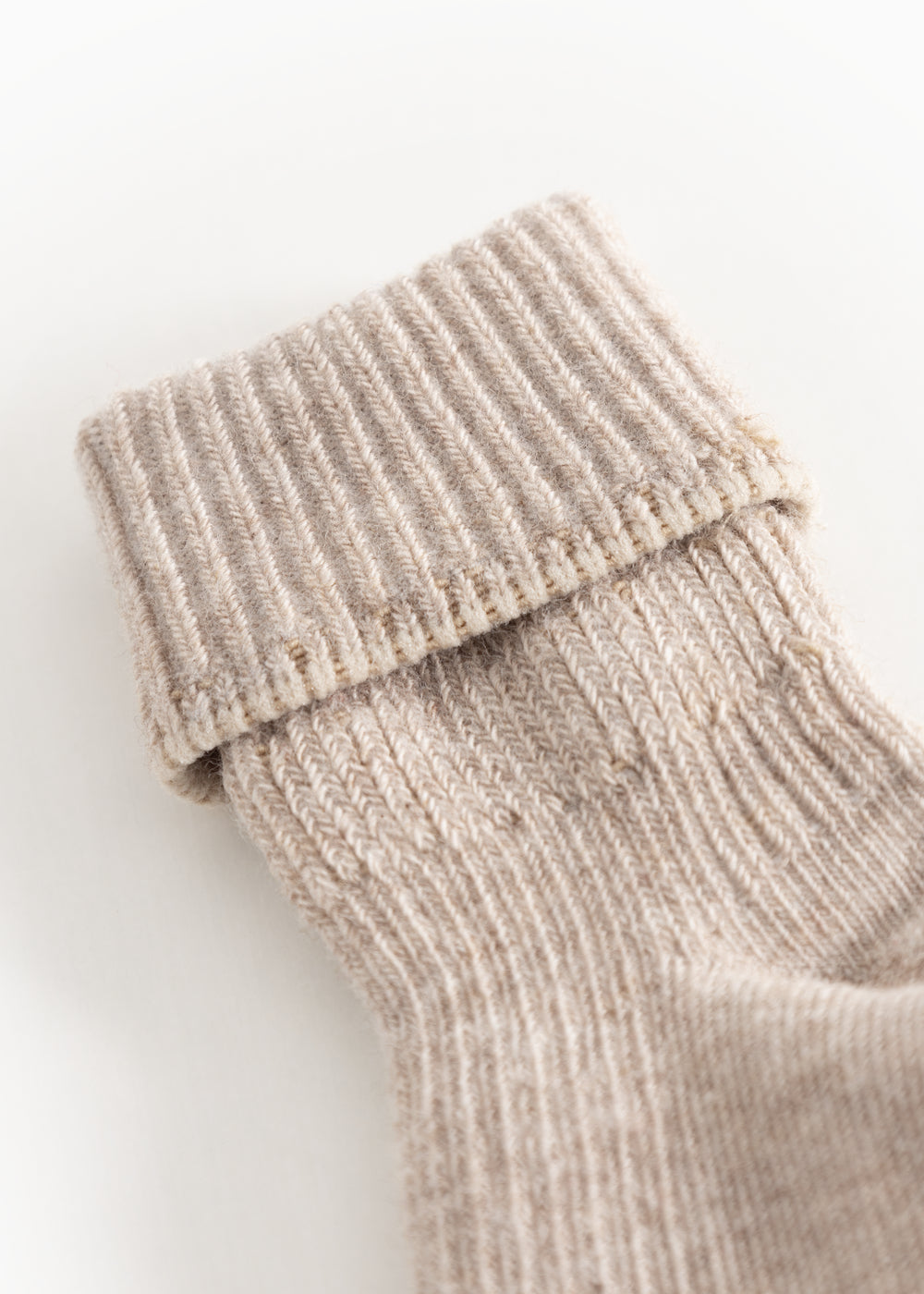 Newborn Socks 2-pack, Socks - Light Beige Mel.