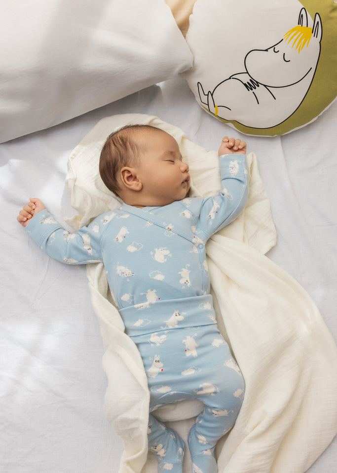 Pixa, Pants - Blue Moomin