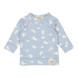 Tuti Wrap LS, Blouse - Blue Moomin