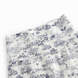 Baby pants for newborns with Moomin print.