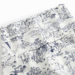 Diapers with feet for newborns with Moomin print