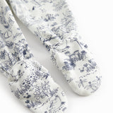 Diapers with feet for newborns with Moomin print