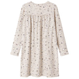 Langærmet natkjole til børn med Moomin-print i lyse farver