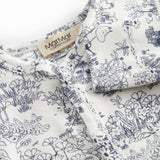 Langærmet bodystocking med Moomin print til nyfødte