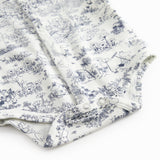 Moomin print bodystocking for newborns