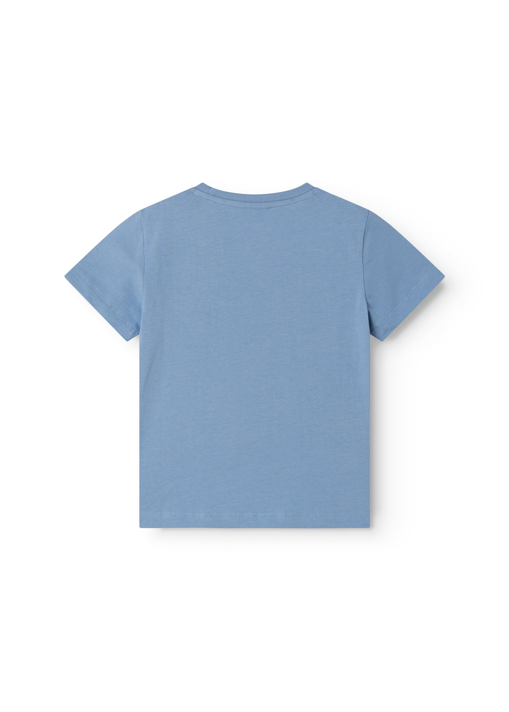 Short-sleeved t-shirt for children with an embroidered patch of The Groke from Moomin.