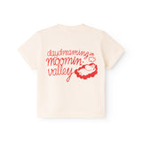 Raw white children's T-shirt with Mumin print