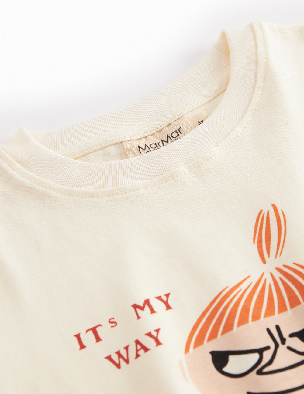 Short-sleeved t-shirt for children with a print of little My from Moomin.
