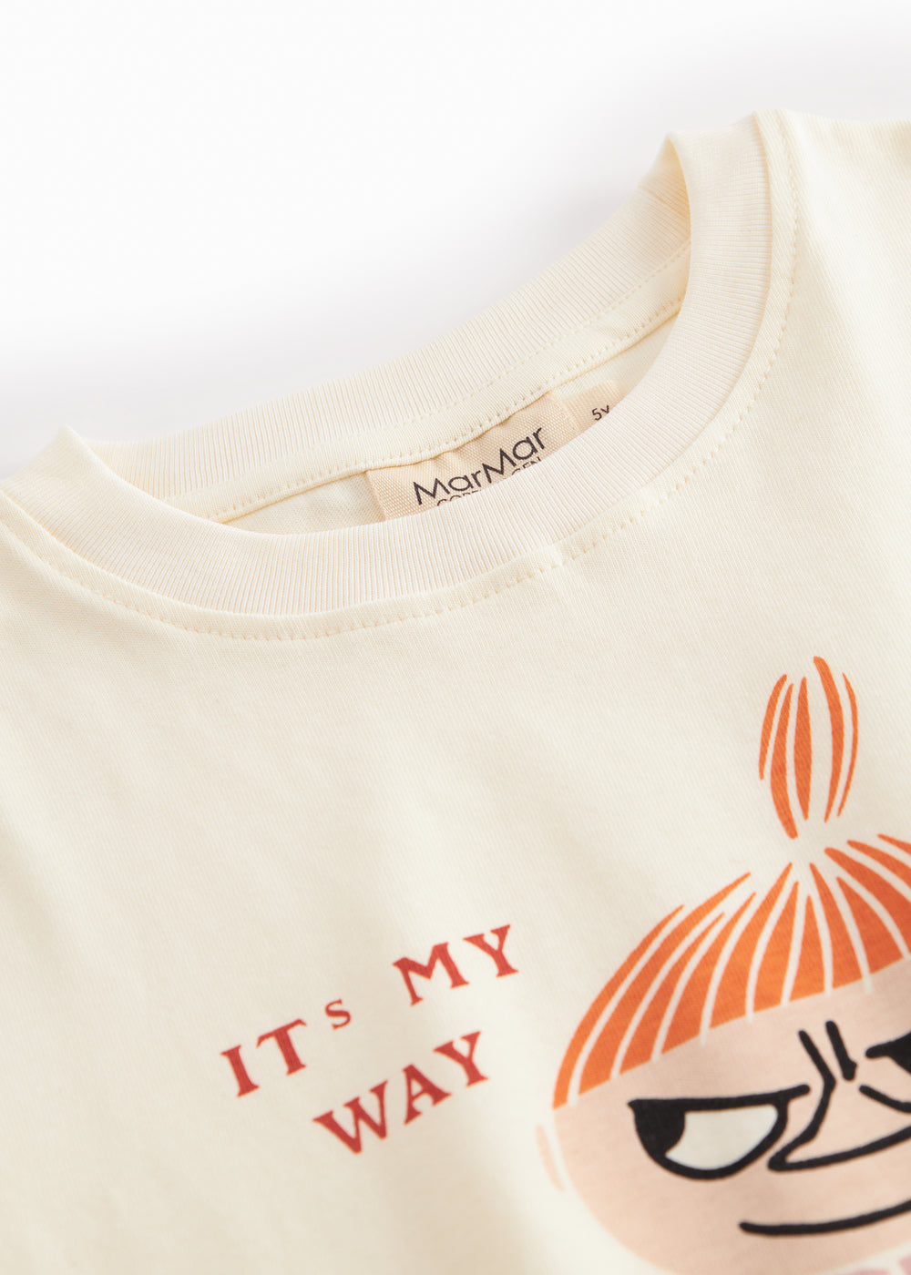 Short-sleeved t-shirt for children with a print of little My from Moomin.