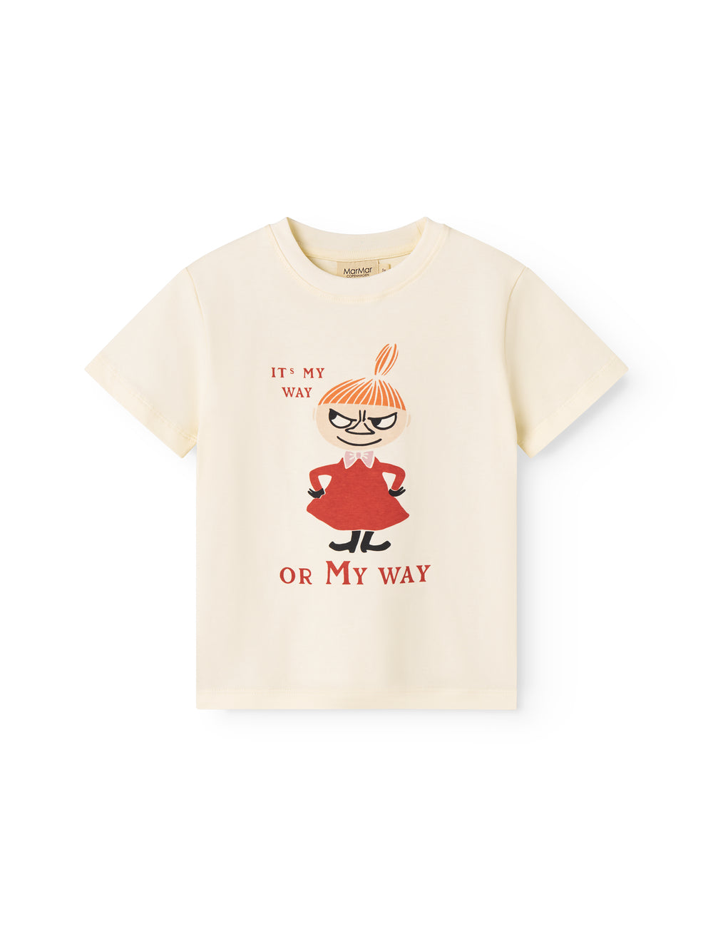 Short-sleeved t-shirt for children with a print of little My from Moomin.