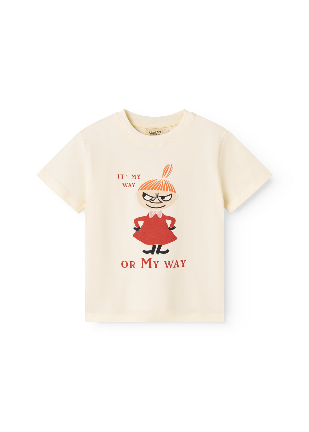 Short-sleeved t-shirt for children with a print of little My from Moomin.