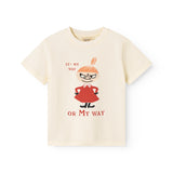 Short-sleeved t-shirt for children with a print of little My from Moomin.