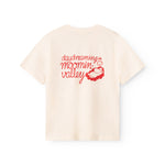 Short-sleeved t-shirt for adults with a print of dreamy Moomin.