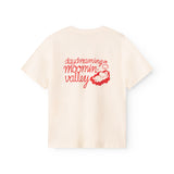 Short-sleeved t-shirt for adults with a print of dreamy Moomin.