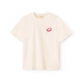 Short-sleeved t-shirt for adults with a print of dreamy Moomin.