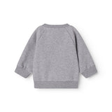 Grå sweatshirt til baby med Moomin hus print
