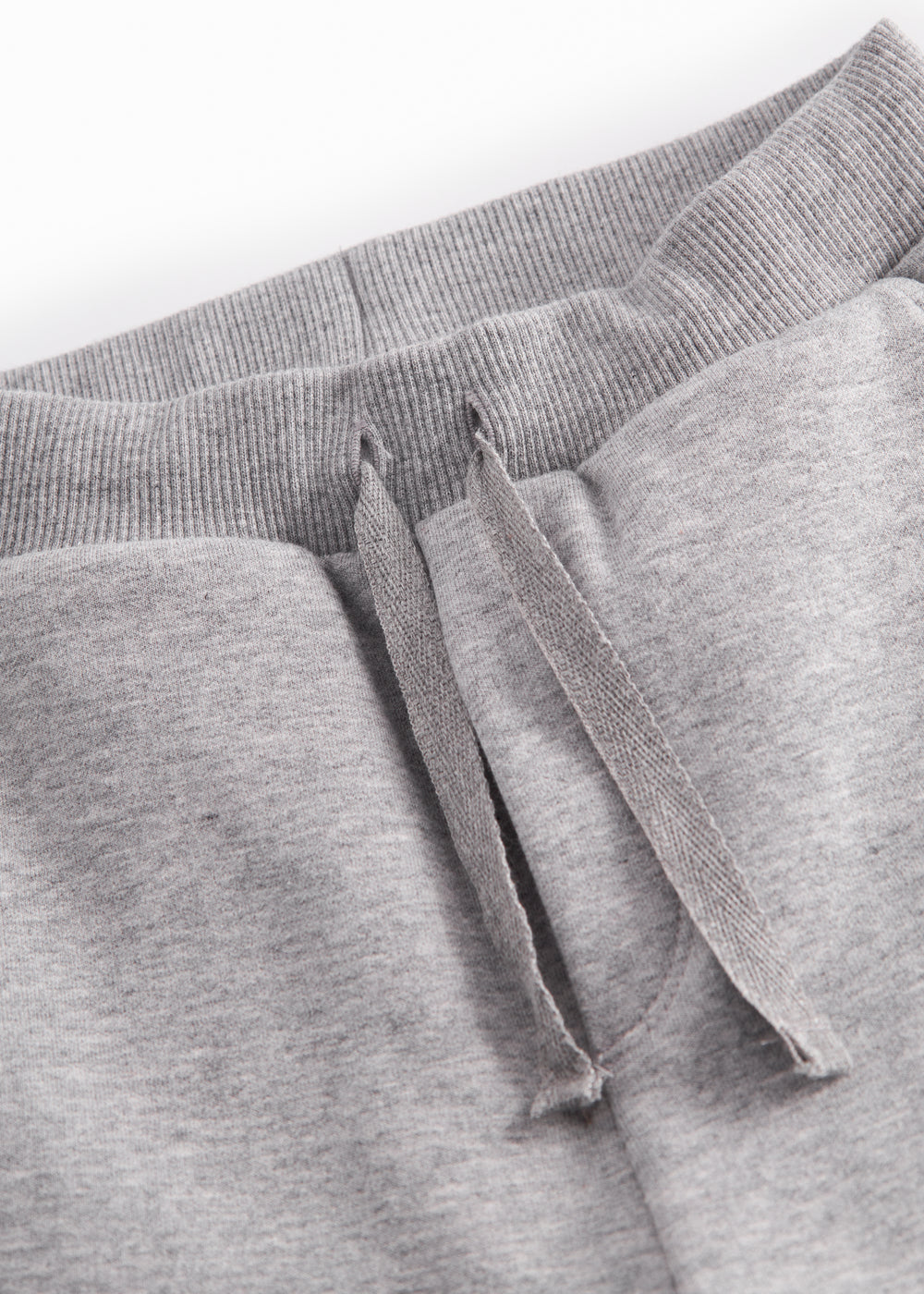 Grå sweatbukser til børn med Moomin print, elastik og bindebånd