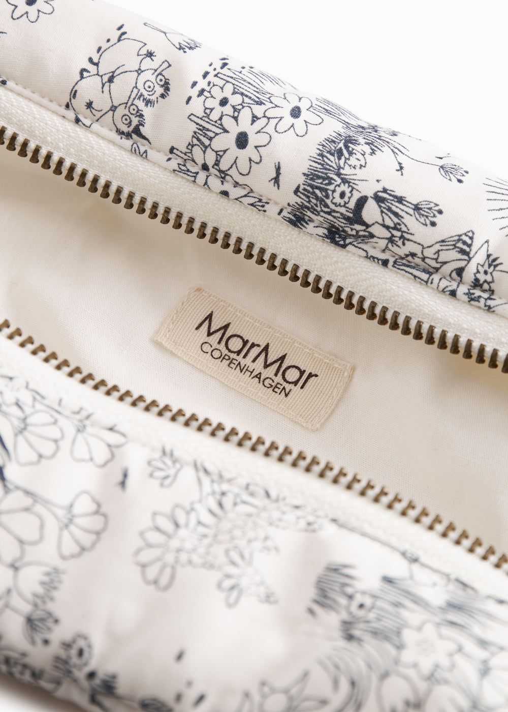 Toilet paper with sweet Moomin print