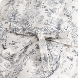 Puzzle base with sweet Moomin print