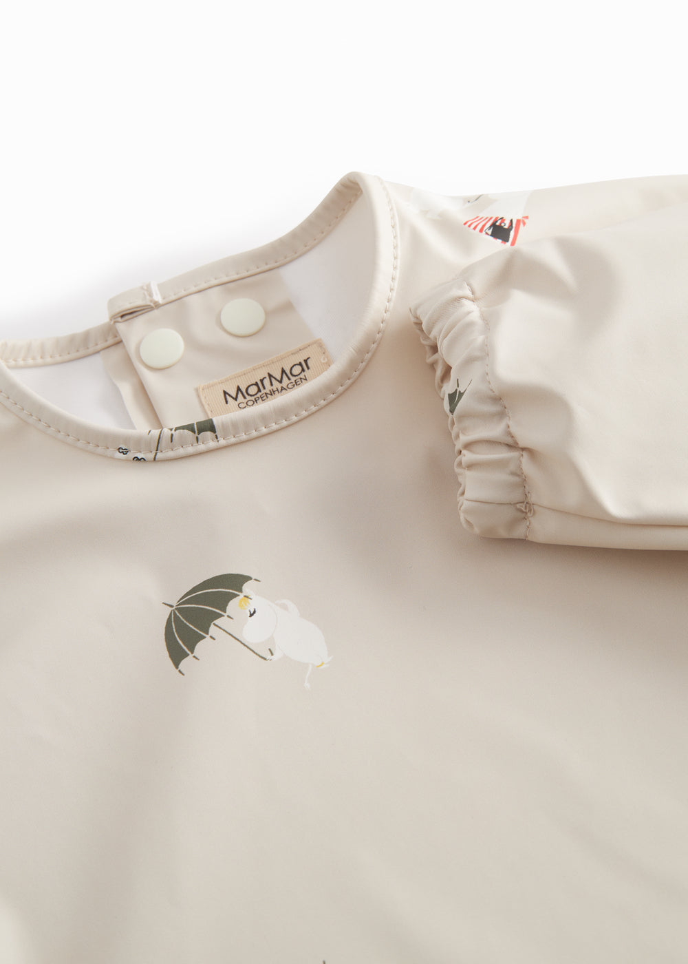 Langärmet spiseforklæde til børn med Moomin print

Children's long-sleeved tablecloth with Moomin print