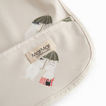 Langärmet spiseforklæde til børn med Moomin print

Children's long-sleeved tablecloth with Moomin print